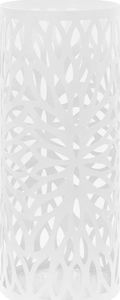Elior Biały ażurowy metalowy stojak na parasole - Kaspo 1