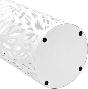 Elior Biały ażurowy metalowy stojak na parasole - Kaspo 3