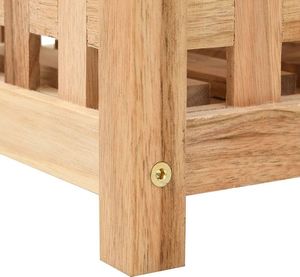 Elior Stojak na parasole z litego drewna orzechowego - Corno 3