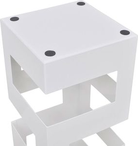 Elior Biały designerski stojak na parasole - Nauro 2S 3