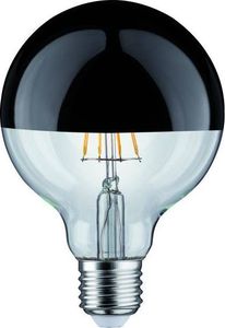 Paulmann ŹRÓDŁO LED G95 ZWIERCIADŁO 6W 230V 520LM E27 2700K CZARNY CHROM ŚCIEMNIANY PL28677 PAULMANN 2
