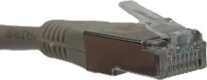 NetRack patchcord RJ45, kat. 6 FTP, 5m szary - BZPAT56F 2