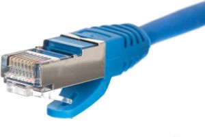 NetRack patchcord RJ45, kat. 5e FTP, 0.25m niebieski - BZPAT025FB 2