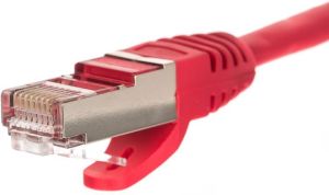 NetRack patchcord RJ45, kat. 5e FTP, 0.25m czerwony - BZPAT025FR 2