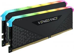 Pamięć Corsair Vengeance RGB RS, DDR4, 16 GB, 3600MHz, CL18 (CMG16GX4M2D3600C18) 3