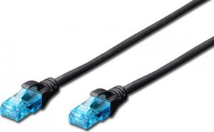 Digitus DIGITUS CAT 5e U-UTP patch cable PVC AWG 26/7 length 15m color black 1