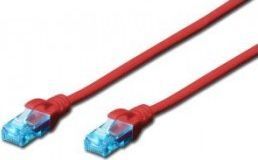 Digitus DIGITUS CAT 5e U-UTP patch cable PVC AWG 26/7 length 15m color red 1