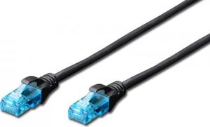 Digitus DIGITUS CAT 5e U-UTP patch cable PVC AWG 26/7 length 20m color black 1