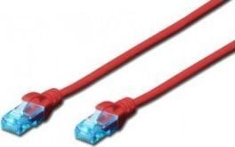 Digitus DIGITUS CAT 5e U-UTP patch cable PVC AWG 26/7 length 20m color red 1