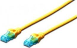 Digitus DIGITUS CAT 5e U-UTP patch cable PVC AWG 26/7 length 25m color yellow 1