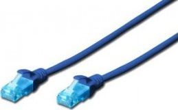 Digitus DIGITUS CAT 5e U-UTP patch cable PVC AWG 26/7 length 30m color blue 1