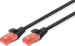 Digitus DIGITUS CAT 6 UTP patch cable PVC AWG 26/7 length 10m Color black 1
