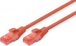 Digitus DIGITUS CAT 6 UTP patch cable PVC AWG 26/7 length 7m Color red 1
