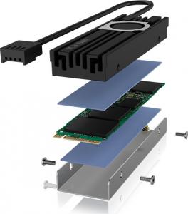 Icy Box Radiator aktywny do dysku M.2 (IB-M2HSF-703) 4