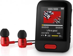 Sencor Odtwarzacz MP3 MP4 SFP 7716RD 16GB Bluetooth wyświetlacz 1,8 cala 1