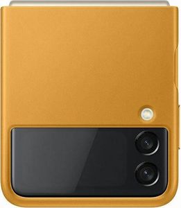 Samsung Etui Samsung Leather Cover Mustard do Galaxy Z FLIP 3 5G  EF-VF711LYEGWW 1