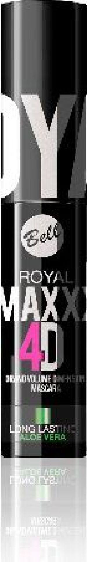 Bell Royal Maxxx 4D Tusz do rzęs pogrubiający 01 czarny 9 ml 1