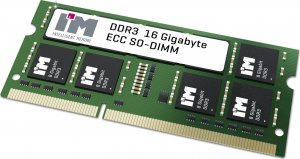 Pamięć do laptopa Intelligent memory Intelligent Memory 16 GB ECC DDR3-1600 SO-UDIMM SDRAM PFCOUE-1600CB0-16G-A8R 1