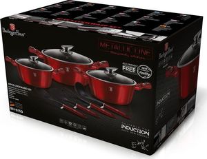 Berlinger Haus Zestaw Garnków Berlingerhaus Bh-6150 Burgundy 11