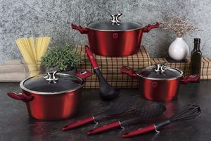 Berlinger Haus Zestaw Garnków Berlingerhaus Bh-6150 Burgundy 6