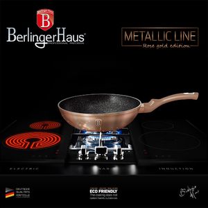 Berlinger Haus Zestaw Garnków Granitowych Berlinger Haus Bh-7058 Rose Gold 13 Elem.! 4