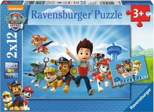 Ravensburger Puzzle 2x12 elementów Psi Patrol Film 1