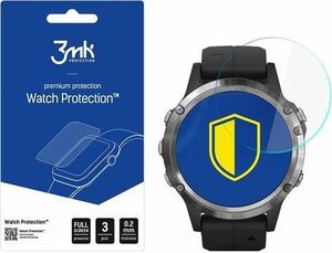 3MK Szkło hybrydowe 3MK FlexibleGlass Watch Protection Garmin Fenix 5 Plus 1