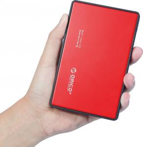 Kieszeń Orico USB 3.0 - 2.5" SATA (2588US3-V1-RD-BP) 4