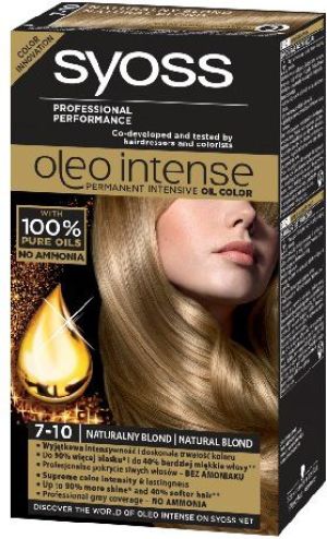 Syoss Farba do włosów Oleo 7-10 naturalny blond 1