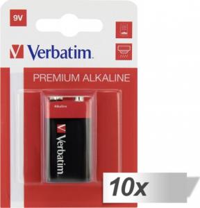 Verbatim Bateria 9V Block 10 szt. 1