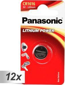 Panasonic Bateria Power CR1616 12 szt. 1