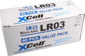XCell Bateria Performance AAA / R03 40 szt. 1