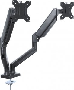 Art Uchwyt biurkowy na dwa monitory 13" - 27" (UM-116) 2