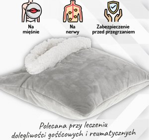Adler AD 7412 Poduszka elektryczna 38x38 cm z otworem na dłonie 5