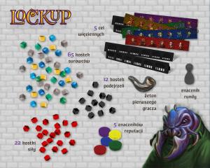 Ogry Games Gra planszowa Lockup: Opowieść ze świata Roll Player 5