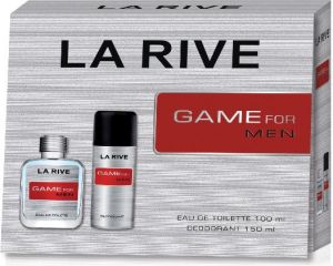 La Rive for Men Game Zestaw /edt100ml+deo150ml/ - 58590 1
