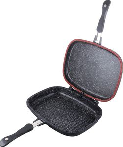 Patelnia Berlinger Haus PATELNIA PODWÓJNA 36cm GRANITOWA BERLINGER HAUS GRANIT DIAMOND LINE BH-6581 1