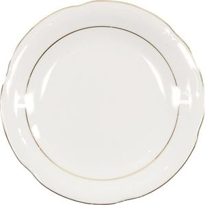 Chodzież TALERZ PŁYTKI 17 CM KAMELIA ZŁOTA LINIA B014 1