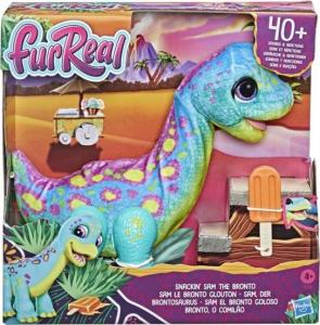 Hasbro FurReal Friends - Interaktywny Dinozaur Brontozaur Sam z Przekąską (F1739) 1