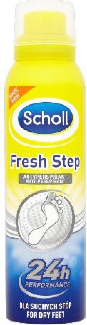 Scholl Pielęgnacja stóp Fresh Step Dezodorant do suchych stóp antyperspirant 150ml 1