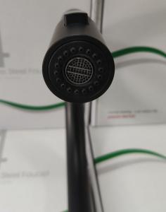 Bateria kuchenna Aquila Hydria II Pull Down stojąca czarny matowy 2