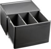 Kosz na śmieci Blanco szafkowy szary (517470) 2