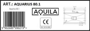 Zlewozmywak Aquila AQUILA AQUARIUS 80.1 SET 15