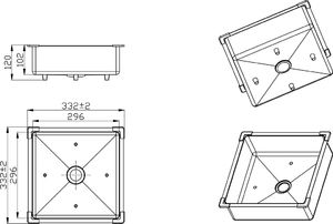 Zlewozmywak Aquila AQUILA AQUARIUS 80.1 SET 10
