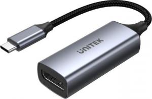 Adapter USB Unitek USB - DisplayPort Szary  (V1411A) 1