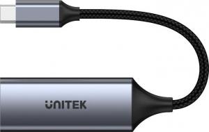 Adapter USB Unitek V1413A USB-C - VGA Szary  (V1413A) 3