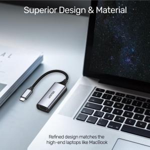 Adapter USB Unitek V1413A USB-C - VGA Szary  (V1413A) 4