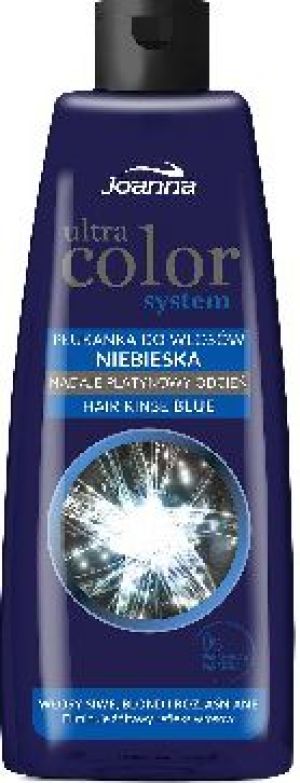 Joanna Ultra Color System Płukanka do włosów niebieska 150 ml 1