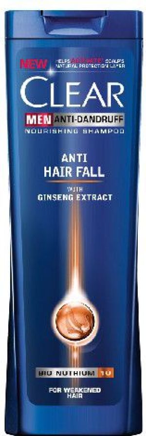 Clear  Szampon do włosów Przeciwłupieżowy Men Anti Hair Fall do włosów słabych 400ml 1