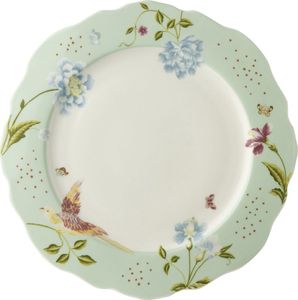 Laura Ashley Laura Ashley Heritage 24,5cm nieregularny talerz porcelanowy W180454 Mint Uni 1